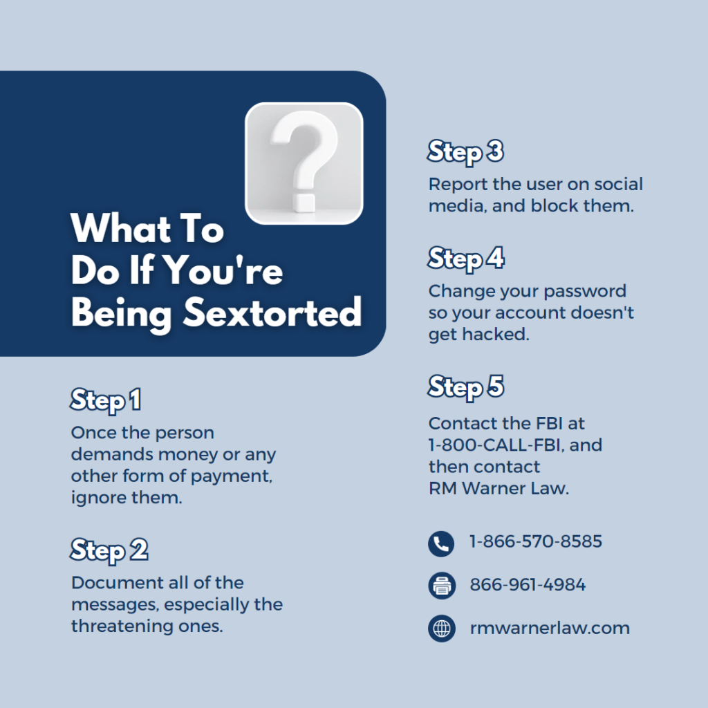 What to do if you're being sextorted or have experienced sextortion