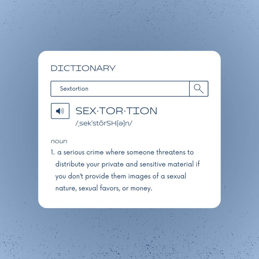 sextortion definition