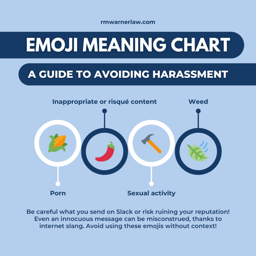 Emoji meaning chart a guide to avoiding harassment