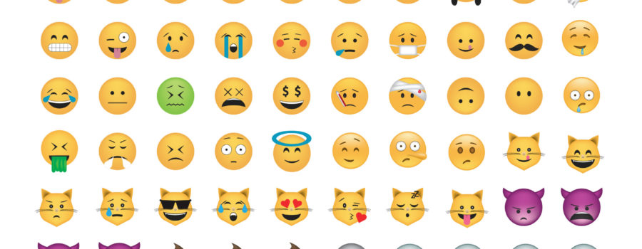 Set of emoticon (emojis) vector isolated on white background | RM Warner Internet Law Firm | Daniel Warner attorney