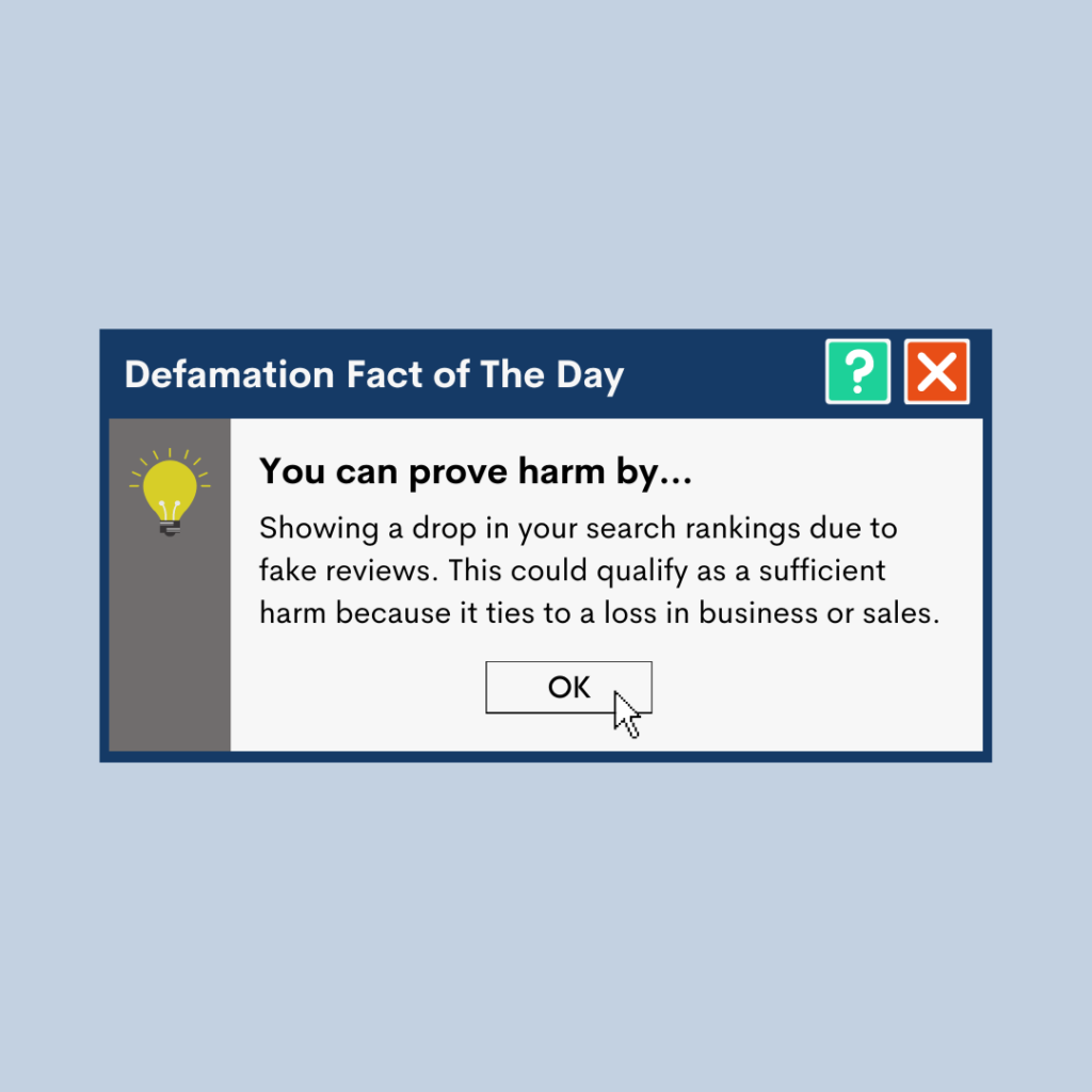 defamation fact of the day