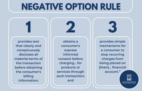 3 Exceptions to the Negative Option Rule